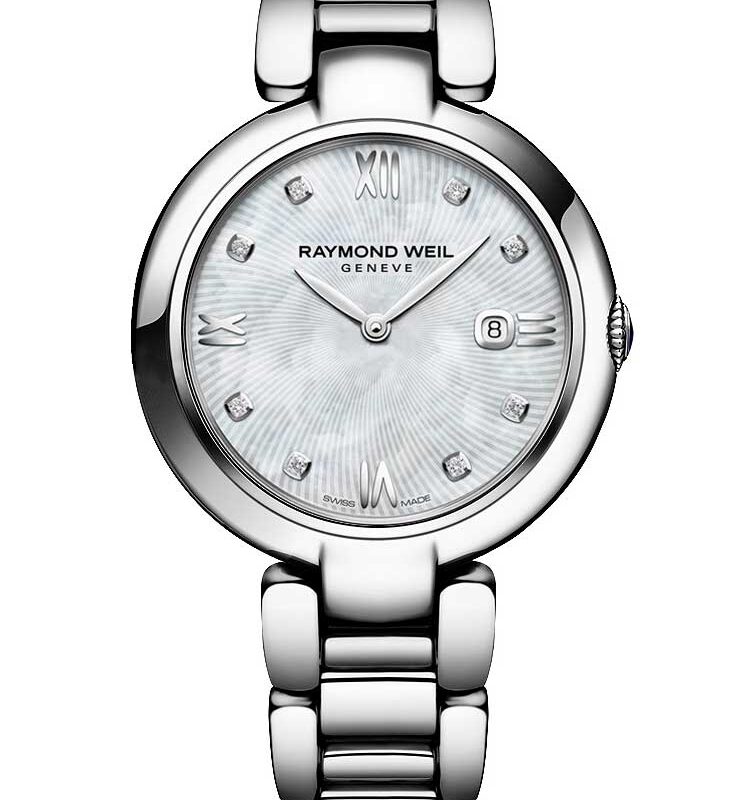 Raymond Weil Ladies Shine Diamond Bracelet Watch 1600-ST-000995