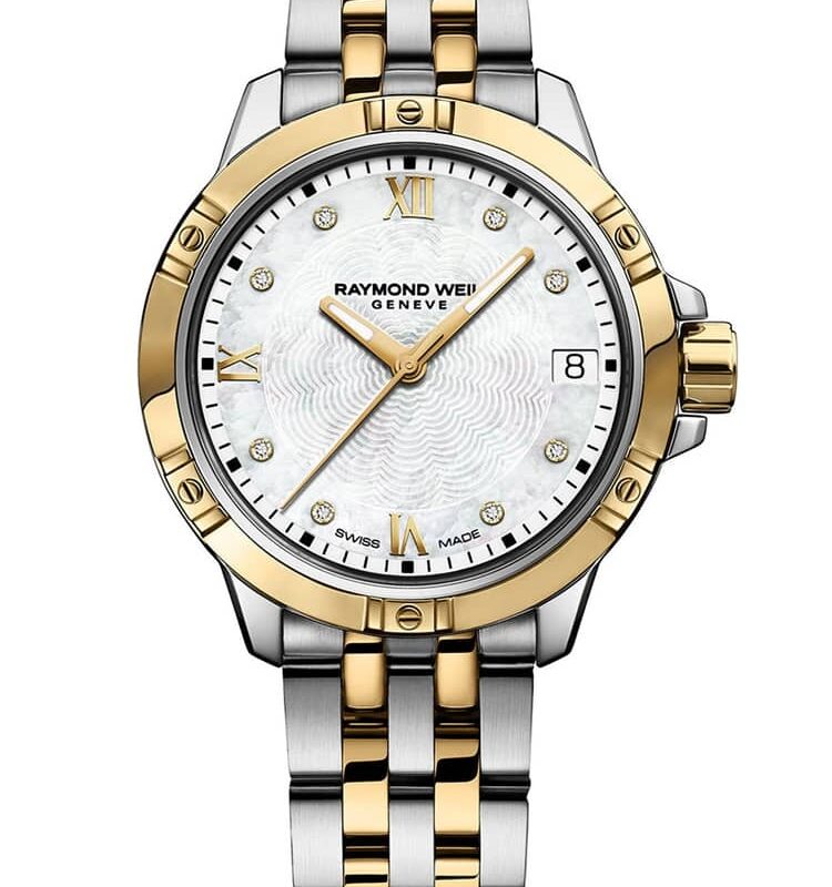 Raymond Weil Ladies Tango Two Colour Classic Diamond Bracelet Watch 5960-STP000995