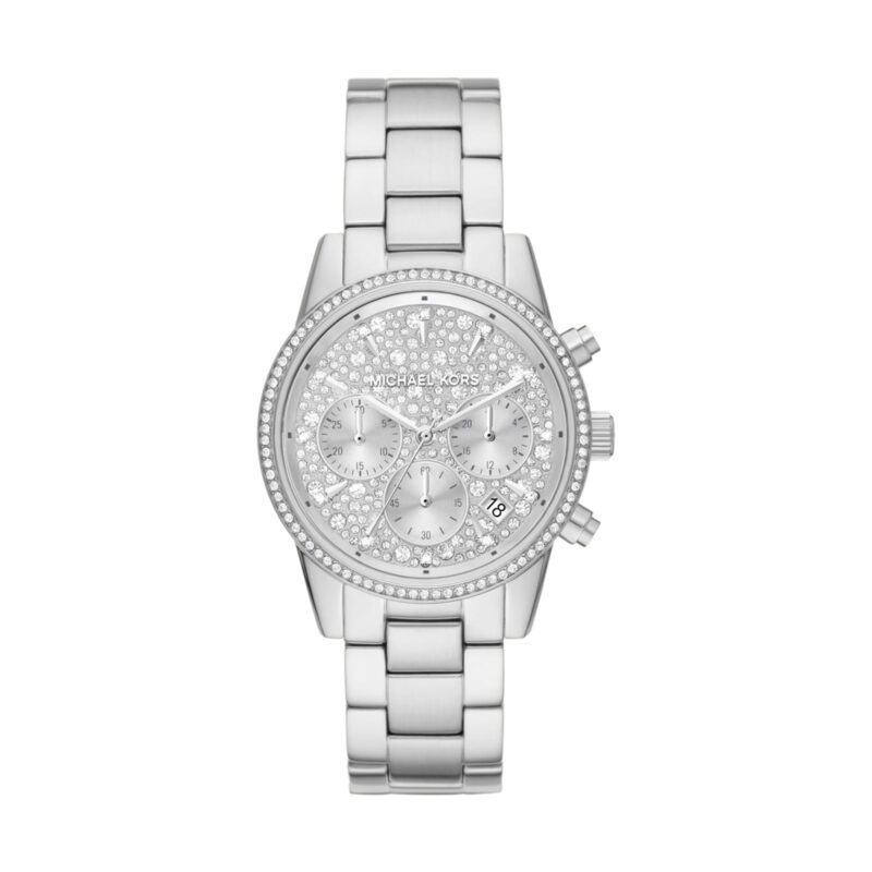 Ritz Chronograph 37mm Ladies Watch Silver