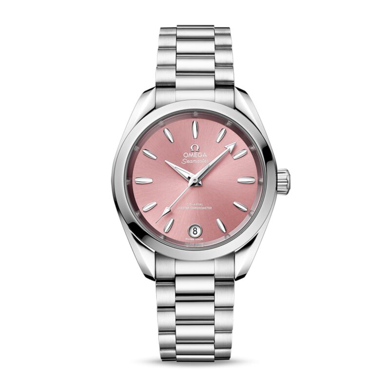 Seamaster Aqua Terra 150m Co-Axial Master Chronometer 34mm Ladies Watch Pink