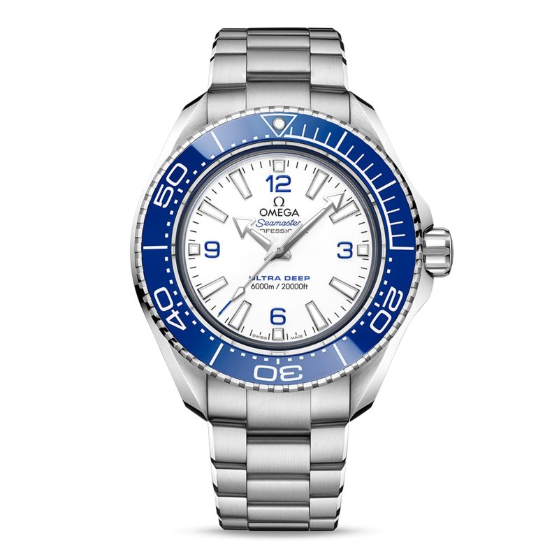 Seamaster Planet Ocean Ultra Deep 6000m Co-Axial Master Chronometer 45.5mm Mens Watch White