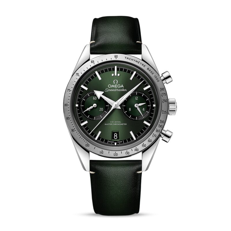 Speedmaster 57 Co-Axial Master Chronometer Chronograph 40.5mm Mens Watch Green