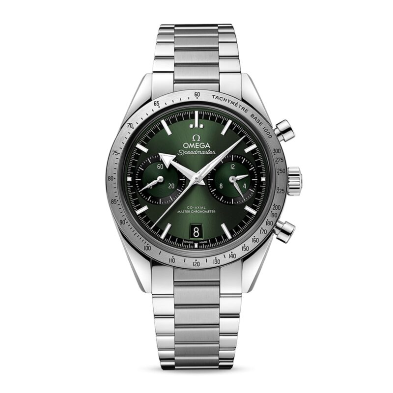 Speedmaster 57 Co-Axial Master Chronometer Chronograph 40.5mm Mens Watch Green