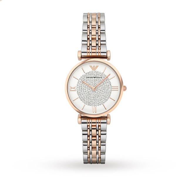 T-Bar Two Tone Ladies Watch