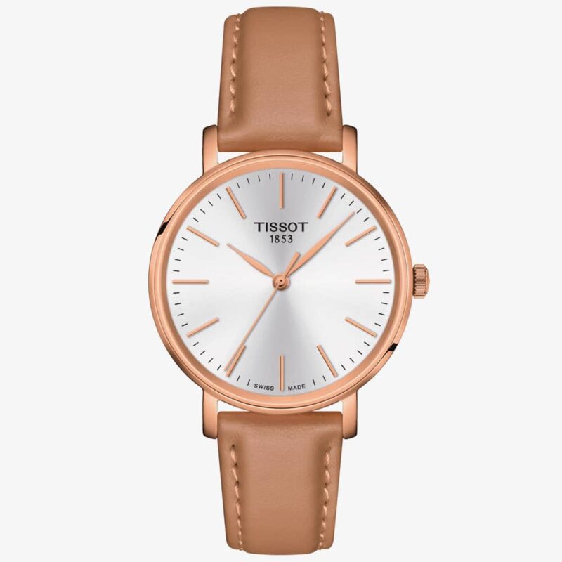 Tissot Everytime Lady Rose Gold Plated Watch T143.210.36.011.00