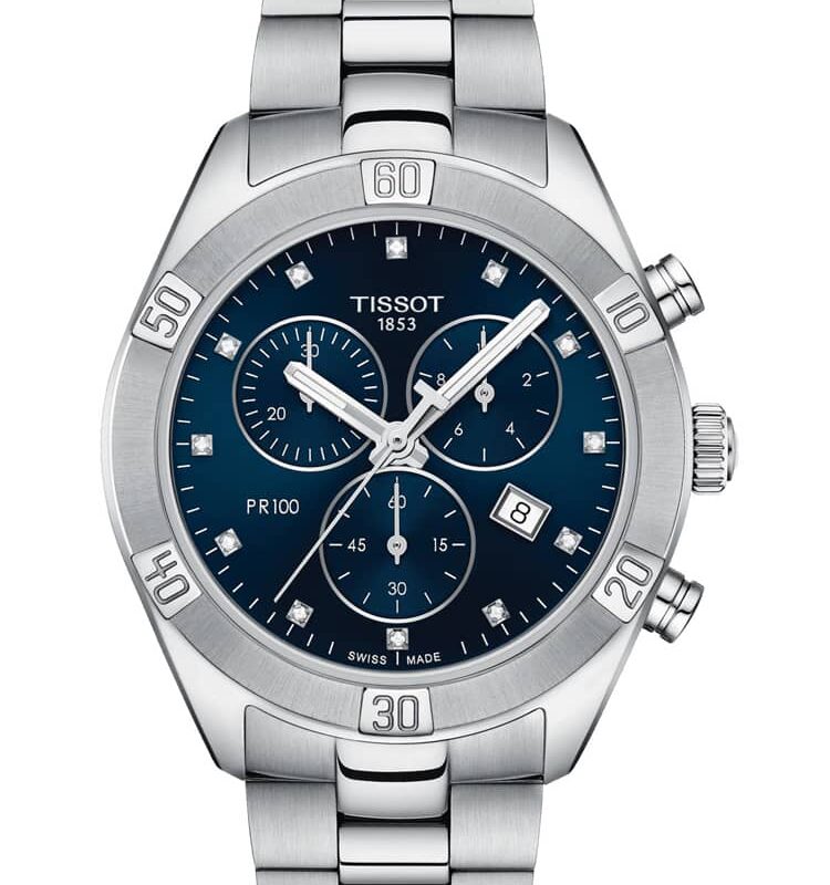 Tissot Ladies PR 100 Sport Chic Chronograph Watch T101.917.11.046.00