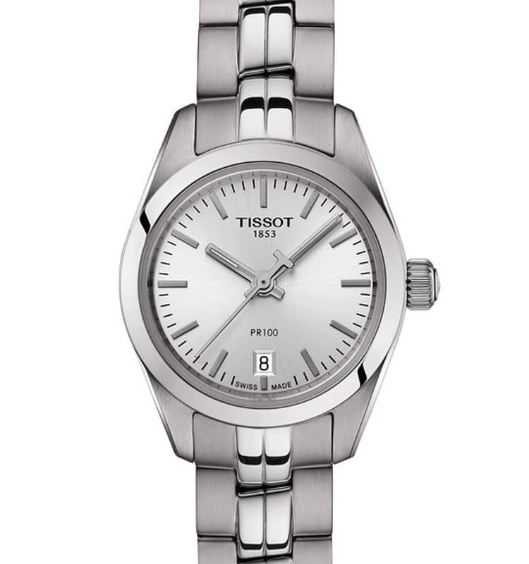 Tissot Ladies T-Classic PR-100 Silver Watch T101.010.11.031.00