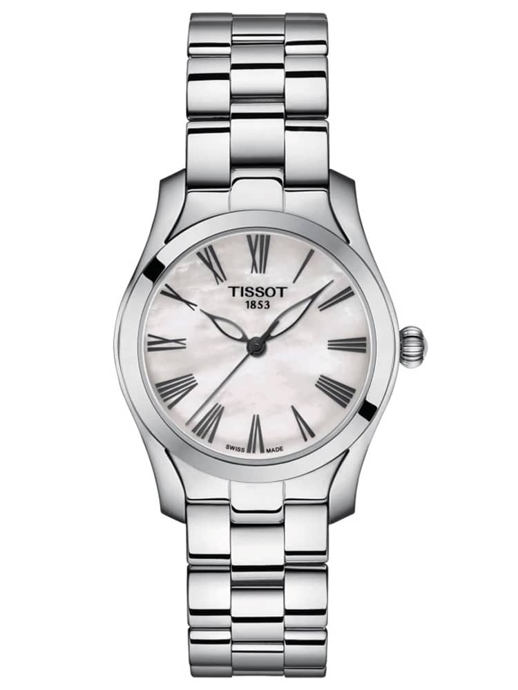Tissot Ladies T-Wave Mother of Pearl Bracelet Watch T112.210.11.113.00