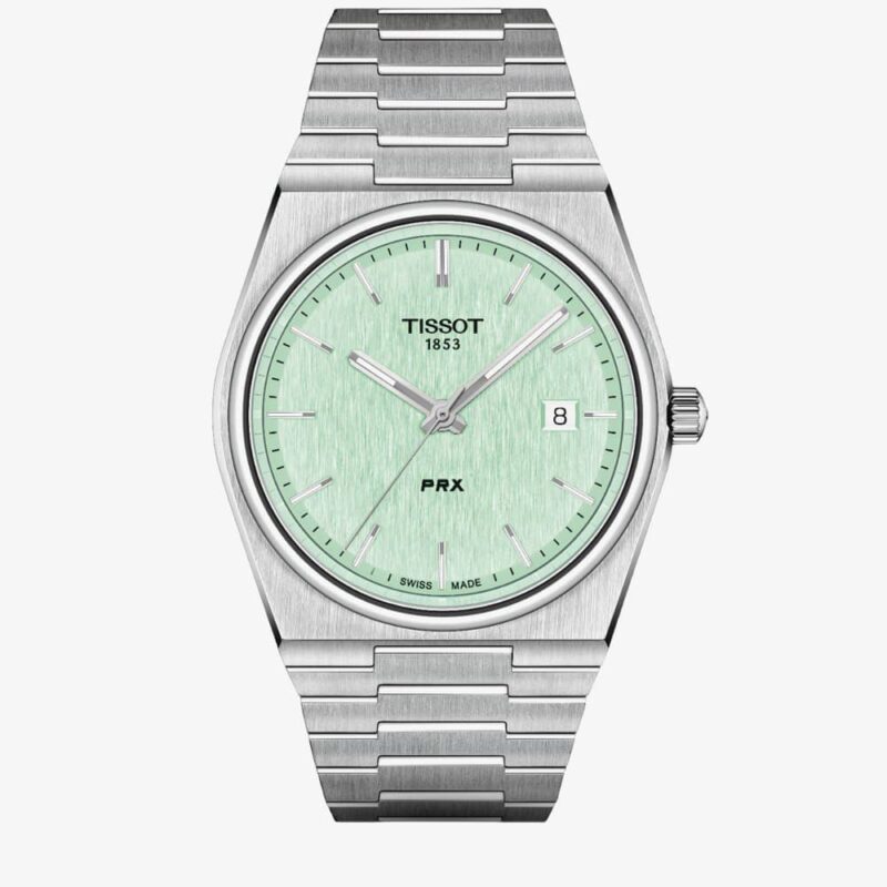 Tissot Mens Prx Green Dial Watch T137.410.11.091.01