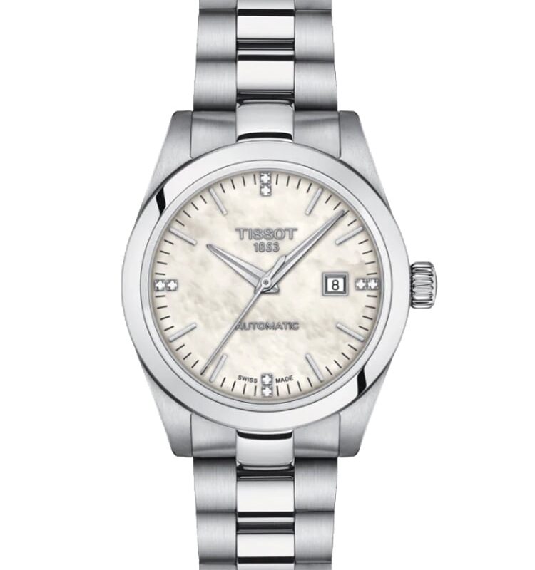 Tissot T-Classic T-My Lady Automatic Mother of Pearl Dial Watch T132.007.11.116.00