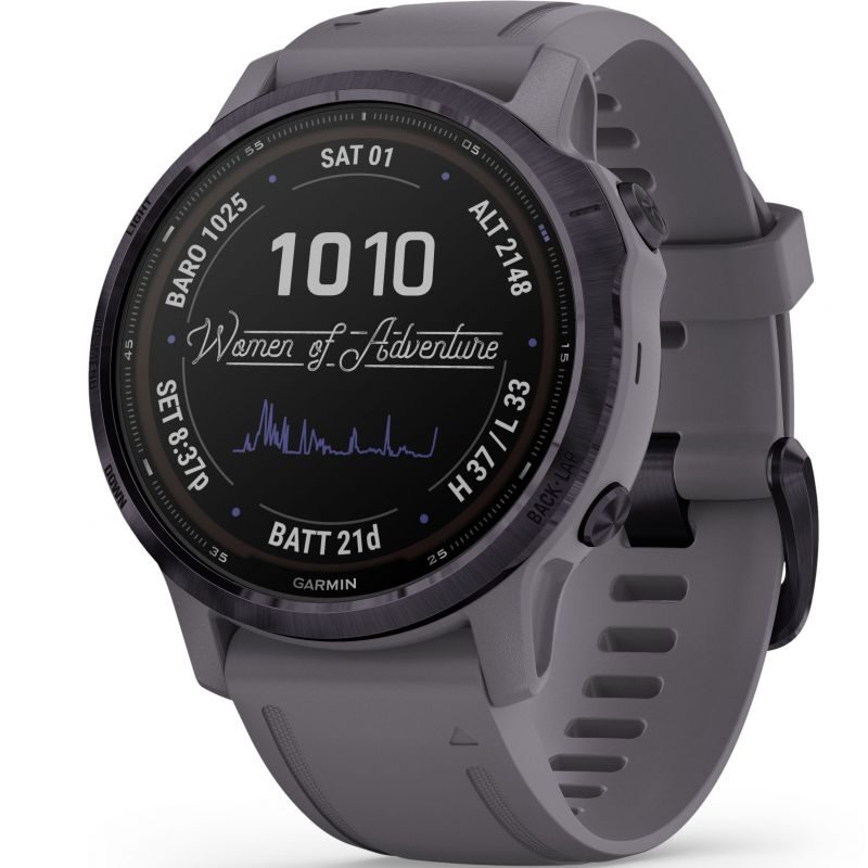 Unisex Garmin fenix 6S Pro Solar Solar Powered Bluetooth Smartwatch