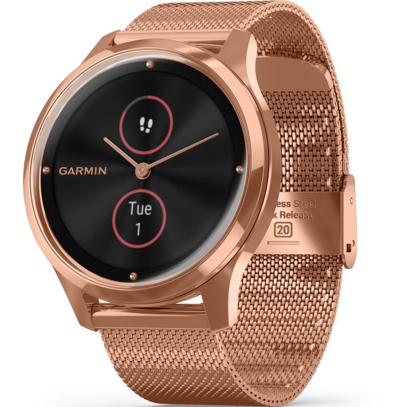 Unisex Garmin vivomove Luxe Bluetooth Smartwatch