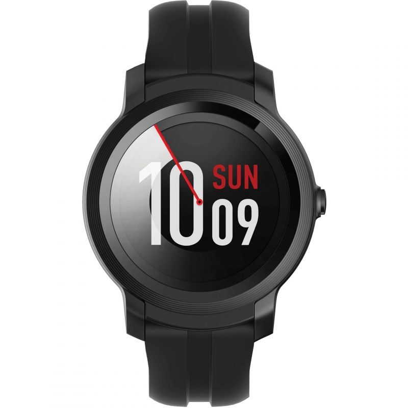 Unisex Mobvoi TicWatch E2 Black Bluetooth Smartwatch