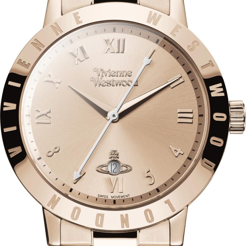 Vivienne Westwood Bloomsbury Quartz Rose Gold PVD Stainless Steel Ladies' Watch