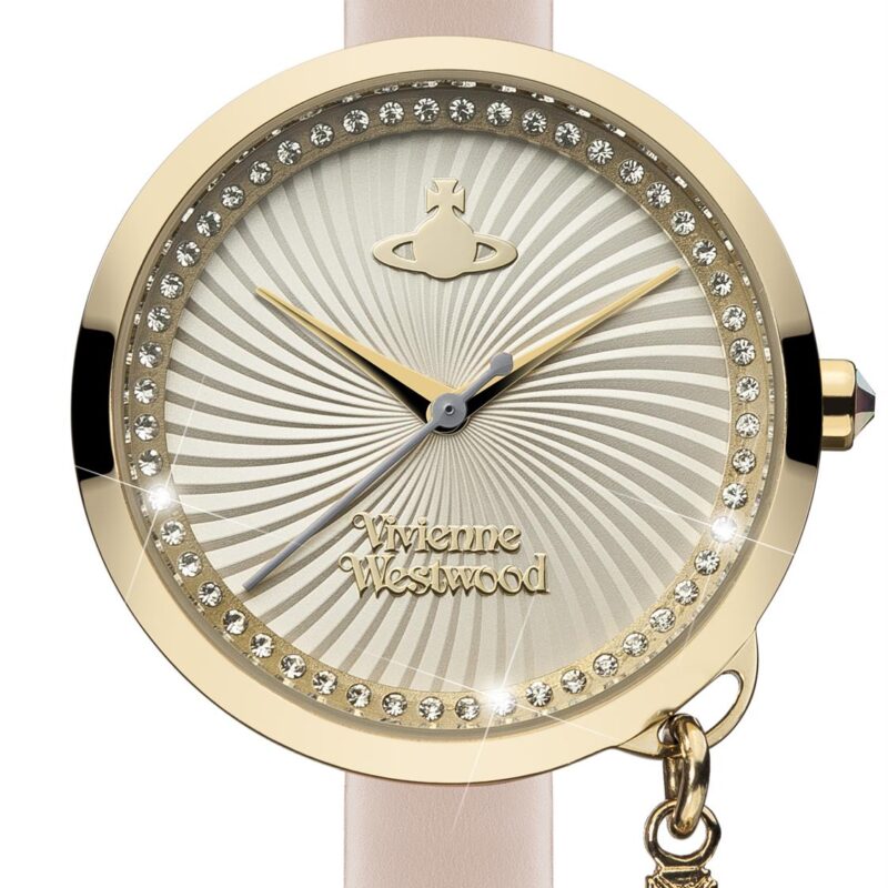 Vivienne Westwood Bow Pink and Gold Ladies' Watch