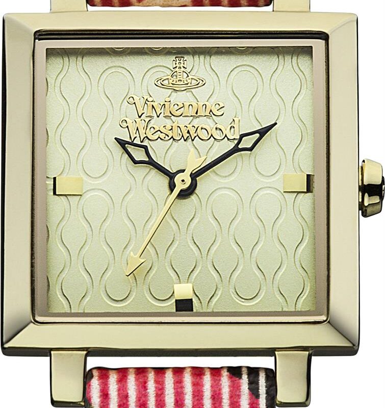 Vivienne Westwood Exhibitor Gold Square Ladies' Watch VV087GDBR