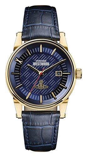 Vivienne Westwood The Finsbury II Blue Leather Strap Men's Watch VV065BLBL